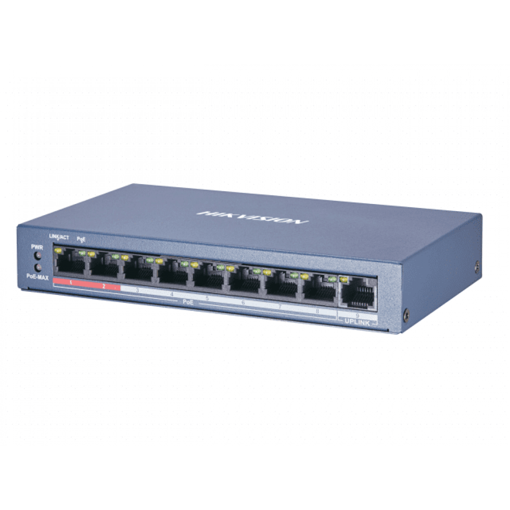 Hikvision DS-3E0109P-E/M(B) PoE Коммутатор