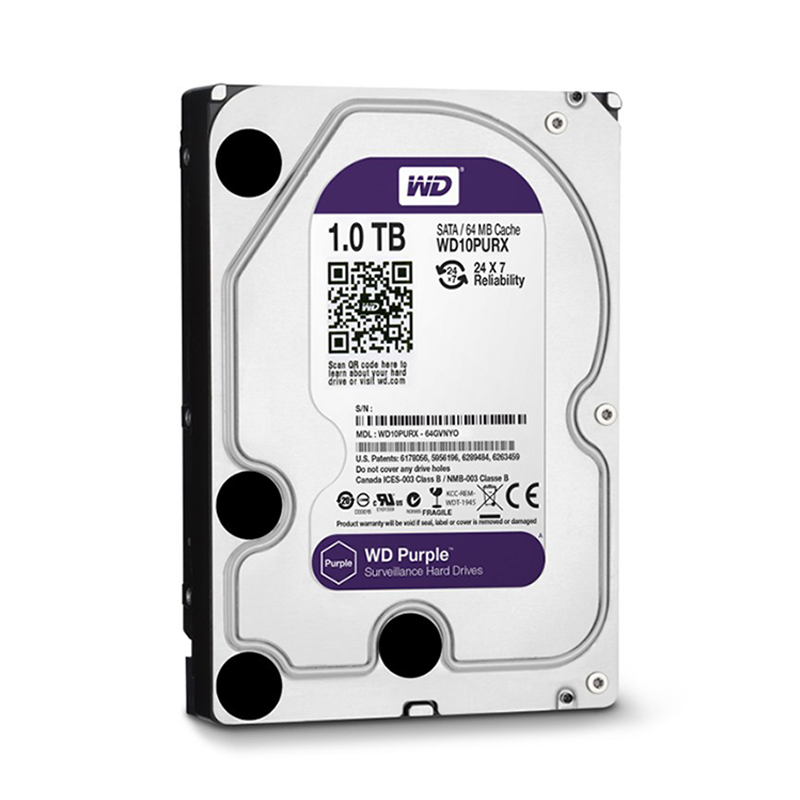Жесткий диск WD10PURX-64KC9Y0 WD Purple 1TB HardDisk